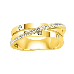 Bague Femme So Charm - B2367-DORE-8-56 Acier Doré