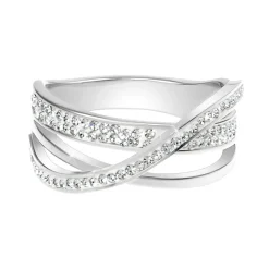 Bague Femme So Charm - B2582-T17-54 Acier Argent