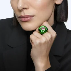 Bague Femme Swarovski - 5610804 Aluminium Vert
