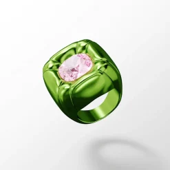 Bague Femme Swarovski - 5610804 Aluminium Vert