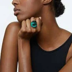 Bague Femme Swarovski - 5607345 Cristaux Vert