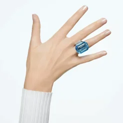 Bague Femme Swarovski - 5607351 Cristaux Bleu