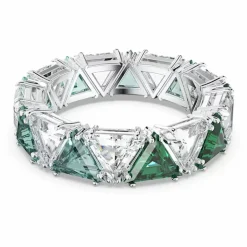 Bague Femme Swarovski - 5610734 Métal rhodié Vert
