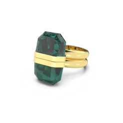 Bague Femme Swarovski - 5620713 Métal doré Vert