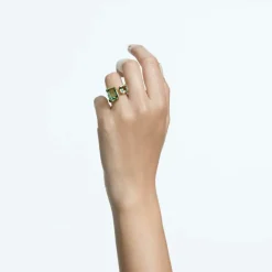 Bague Femme Swarovski - 5619628 Métal doré Vert