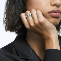 Bague Femme Swarovski - 5610734 Métal rhodié Vert