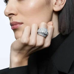 Bague Femme Swarovski - 5610736 Métal rhodié Blanc