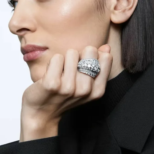 Bague Femme Swarovski - 5610736 Métal rhodié Blanc