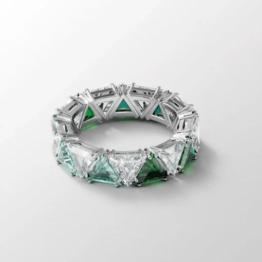 Bague Femme Swarovski - 5610734 Métal rhodié Vert