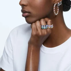 Bague Femme Swarovski - 5610734 Métal rhodié Vert