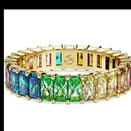 Bague femme Swarovski Capsule Pride - 568663 multicolore,doré