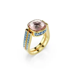 Bague Femme Swarovski Chroma - 570630 Plaqué Or Multicolore