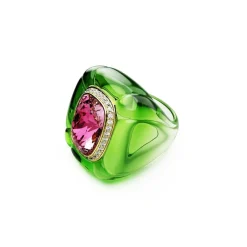 Bague Femme Swarovski Dulcis - 570996 Métal Rhodié Bleu