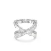 bague femme Swarovski Hyperbola - 5677631 blanc,argent