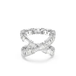 bague femme Swarovski Hyperbola - 5677631 blanc,argent