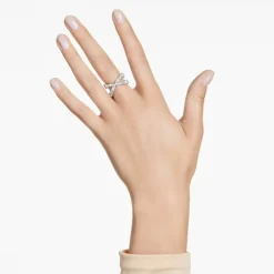 bague femme Swarovski Hyperbola - 5677631 blanc,argent