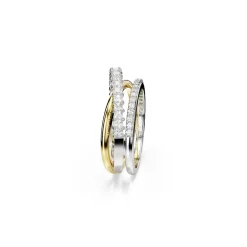 Bague femme Swarovski Hyperbola - 568973