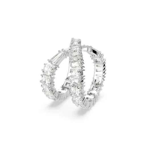 bague femme Swarovski Hyperbola - 5677631 blanc,argent