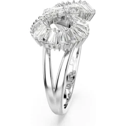 Bague femme Swarovski Hyperbola Mini - 567969 blanc,argent
