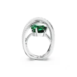 bague femme Swarovski Hyperbola 56669 - GRE/RHS
