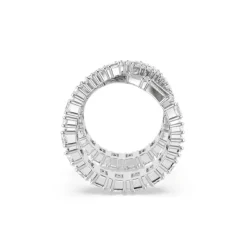 bague femme Swarovski Hyperbola - 5677631 blanc,argent