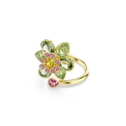 Bague Femme Swarovski Idyllia - 572159 Plaqué Or Vert