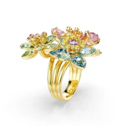 Bague Femme Swarovski Idyllia - 5721580 Plaqué Or Multicolore