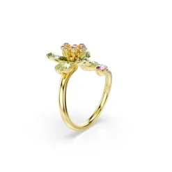 Bague Femme Swarovski Idyllia - 572159 Plaqué Or Vert