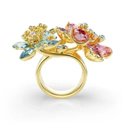 Bague Femme Swarovski Idyllia - 5721580 Plaqué Or Multicolore