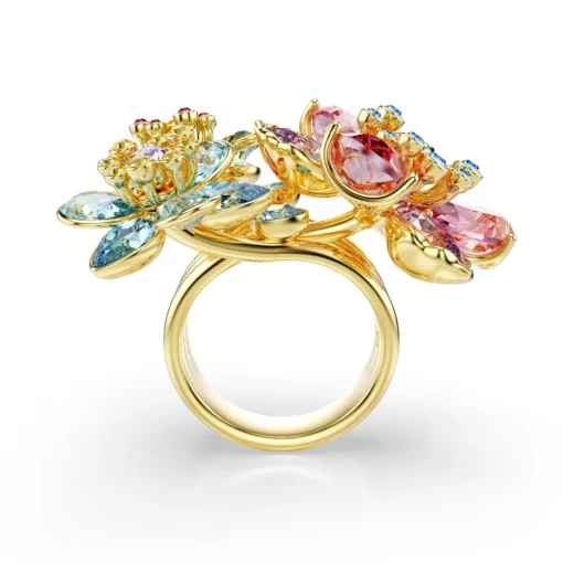 Bague Femme Swarovski Idyllia - 5721580 Plaqué Or Multicolore
