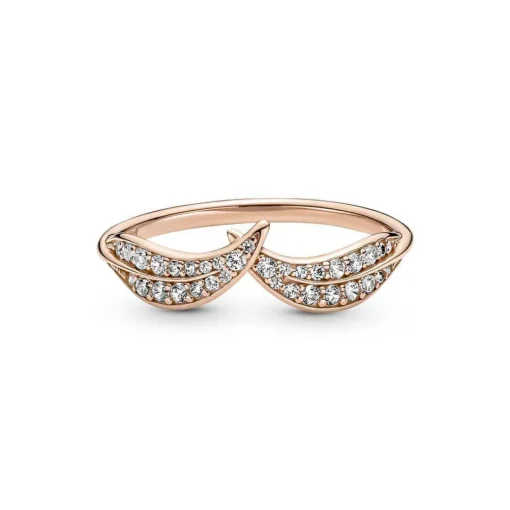 Bague Feuilles Scintillantes Pandora Moments