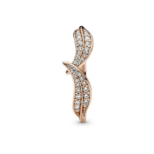 Bague Feuilles Scintillantes Pandora Moments