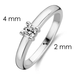 Bague fille Ti Sento Bijoux 12212ZI-54 - Wonders of past and future