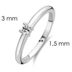 Bague fille Ti Sento Bijoux 12211ZI-54 - Wonders of past and future