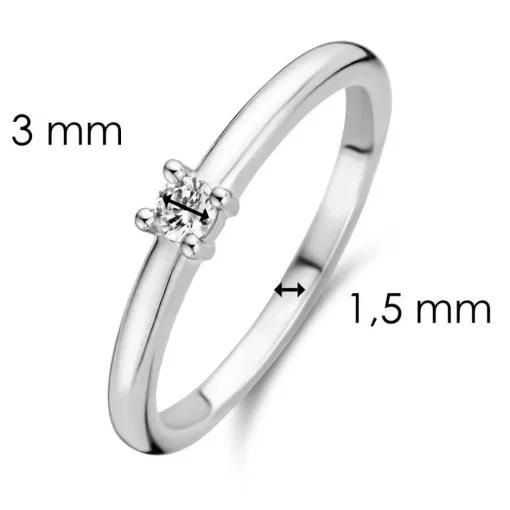 Bague fille Ti Sento Bijoux 12211ZI-54 - Wonders of past and future