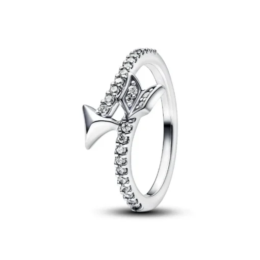 Bague Flèche Scintillante