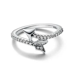 Bague Flèche Scintillante
