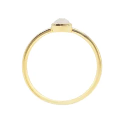 Bague Gemia En Pierre De Lune Plaqué Or