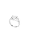bague homme Fossil Bijoux Shield - JF04347040 Acier Argent