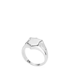 bague homme Fossil Bijoux Shield - JF04347040 Acier Argent
