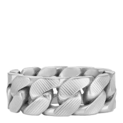 Bague homme Fossil Bijoux - JF04700040 - Acier Argent