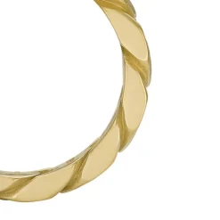 Bague homme Fossil Bijoux - JF04699710 - Acier Doré