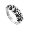 Bague homme G-Force Bijoux BGFBA0005-58 - Acier Noir