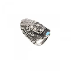 Bague homme G-Force Bijoux BGFBA0008-60 - Acier Argent