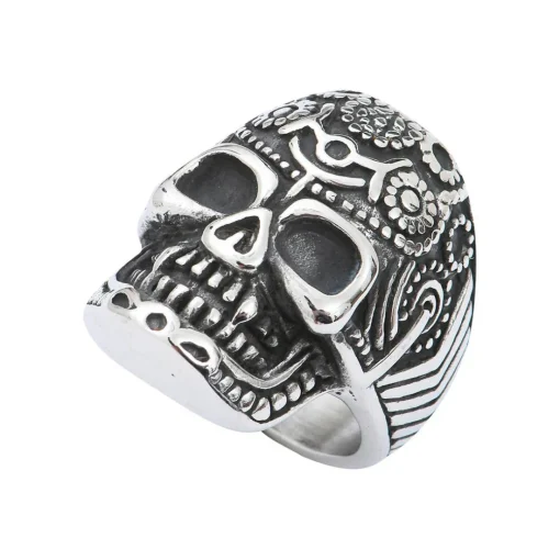 Bague homme G-Force Bijoux BGFBA0001-58 - Acier Noir