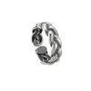 Bague homme Jourdan AJH150007R - BELCASTEL - ajustable - maille tressée - Argent Argent