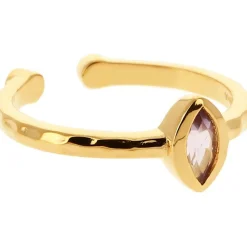 Bague Kira Doré & Améthyste