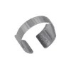 Bague Les Georgettes GEORGETTES FOR MEN 703333435000 - Verticale Acier Noir 12 MM Homme