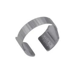 Bague Les Georgettes GEORGETTES FOR MEN 703333435000 - Verticale Acier Noir 12 MM Homme