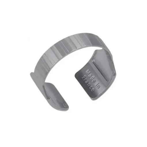 Bague Les Georgettes GEORGETTES FOR MEN 703333435000 - Verticale Acier Noir 12 MM Homme